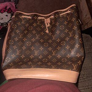 Authentication unknown Louis Vuitton Monogram Tote Petit Noe LV Shoulder Bag